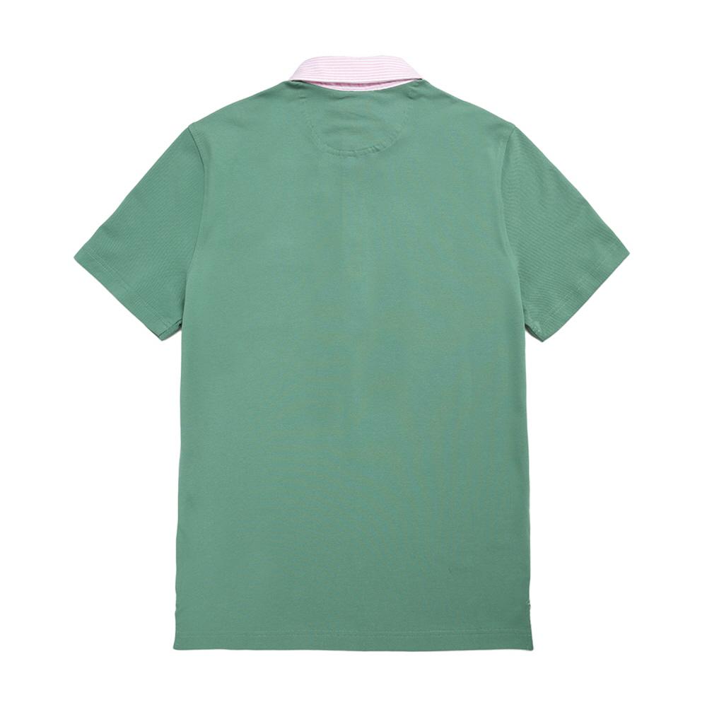 BROOKS BROTHERS Oxford Collar Vintage Polo Shirt (Green) (Bbntmm8703Iem)