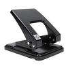2 Hole Punch 6mm Diameter 80mm Spacing 12mm Paper Feed 40 Sheet Capacity Labor Saving Hole Puncher