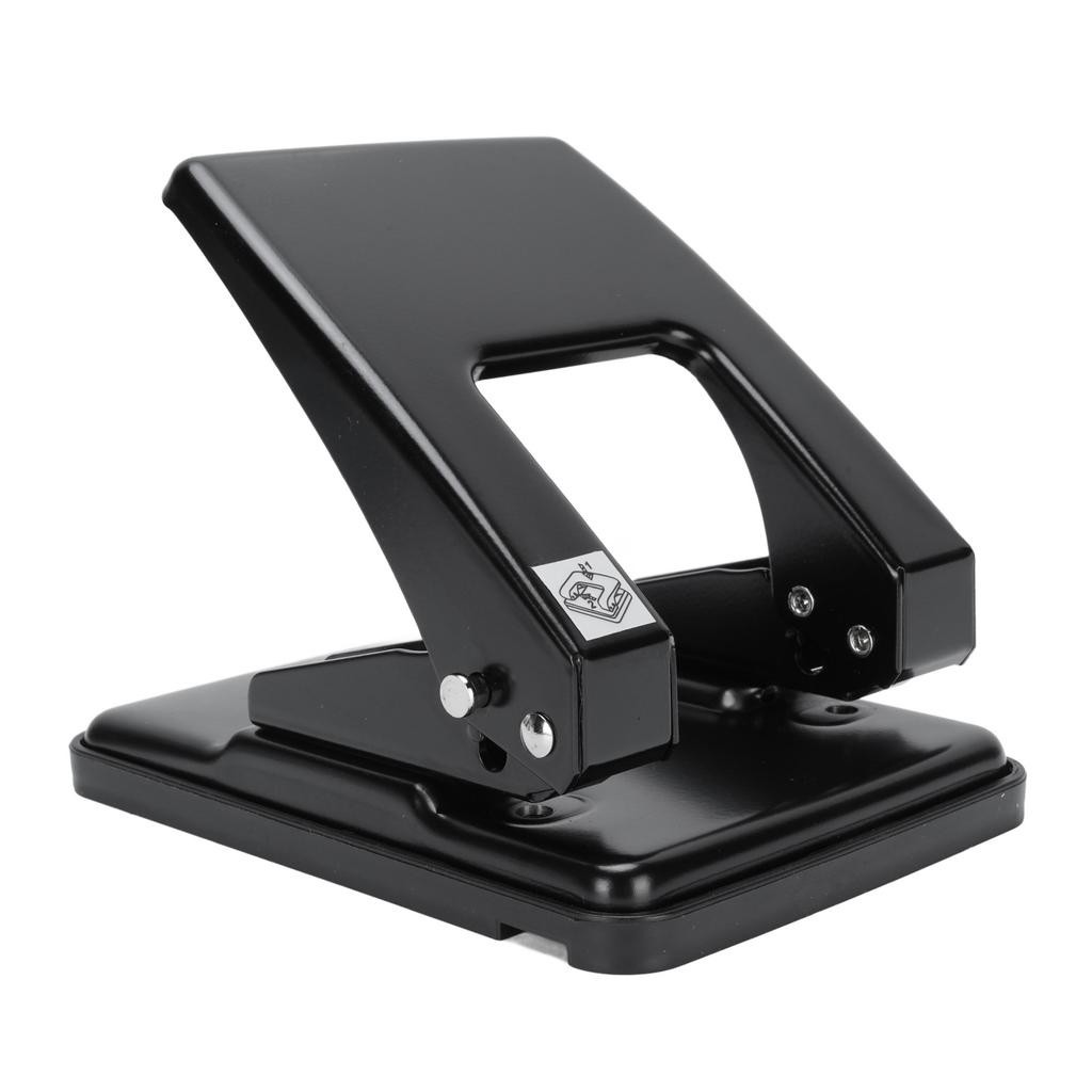 2 Hole Punch 6mm Diameter 80mm Spacing 12mm Paper Feed 40 Sheet Capacity Labor Saving Hole Puncher