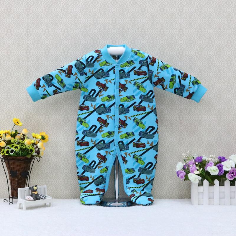 Boys and Girls Long Sleeve Rompers Pure Cotton Baby Suits Summer and Autumn Clothes Newborn Clothing New Style