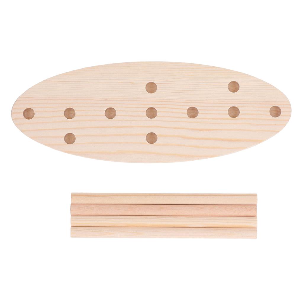 Bow Maker Wooden Oak Material DIY Making Lightweight Portable Regulable Design Wreath Bow Maker