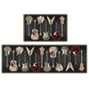 1/2pcs Musical Instrument Guitar Carpet Living Room Carpet Corridor Porch Carpet Kitchen Anti-Slip Home Decoration Carpet