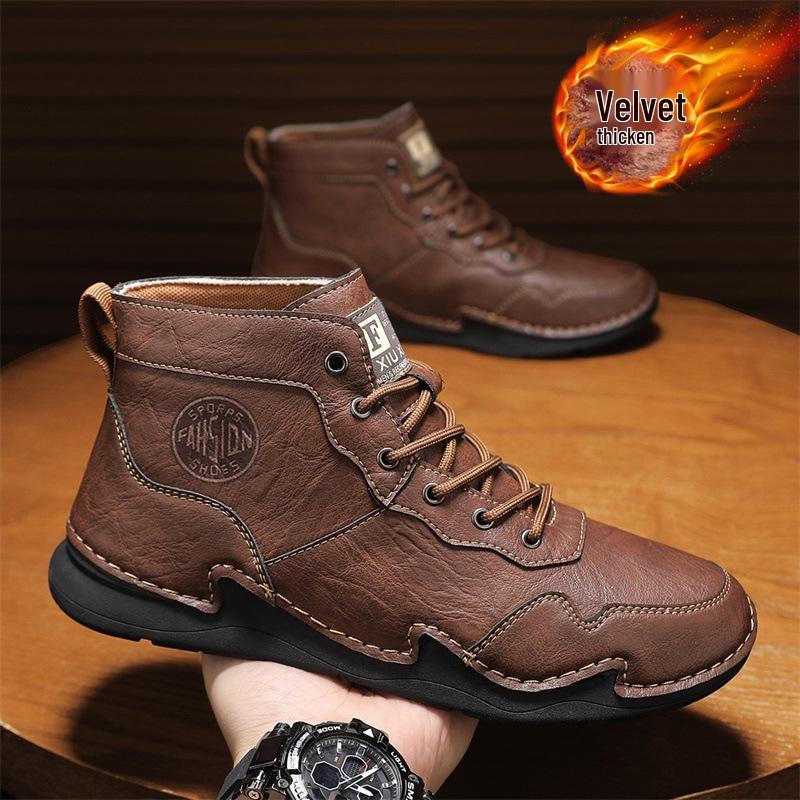 Men's High-Top Outdoor Work & Hiking Boots