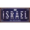 Country Metal Sign License Plate France Russia Tin Sign Car Garage Motorcycle Decoration Spain Poland London Number Plate N39