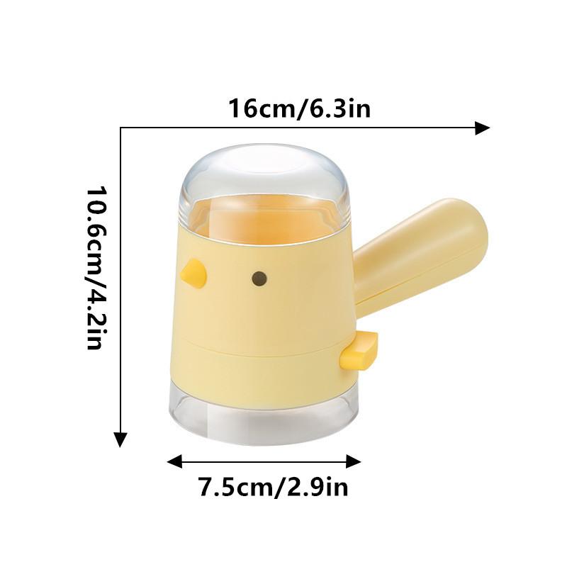 Creative Bird Design Quantitative Salt Jar Seasoning Bottle Household Metering Control Salt Jar Seasoning Jar Sealed Seasoning