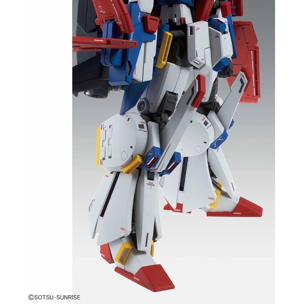 Bandai Spirits MG Gundam ZZ Ver.Ka 1/100 Scale Color-Coded Plastic Model Kit Multicolor