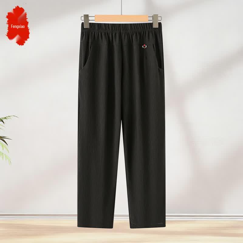 Women s Loose High-Waist Straight Leg Summer Casual Pants XL