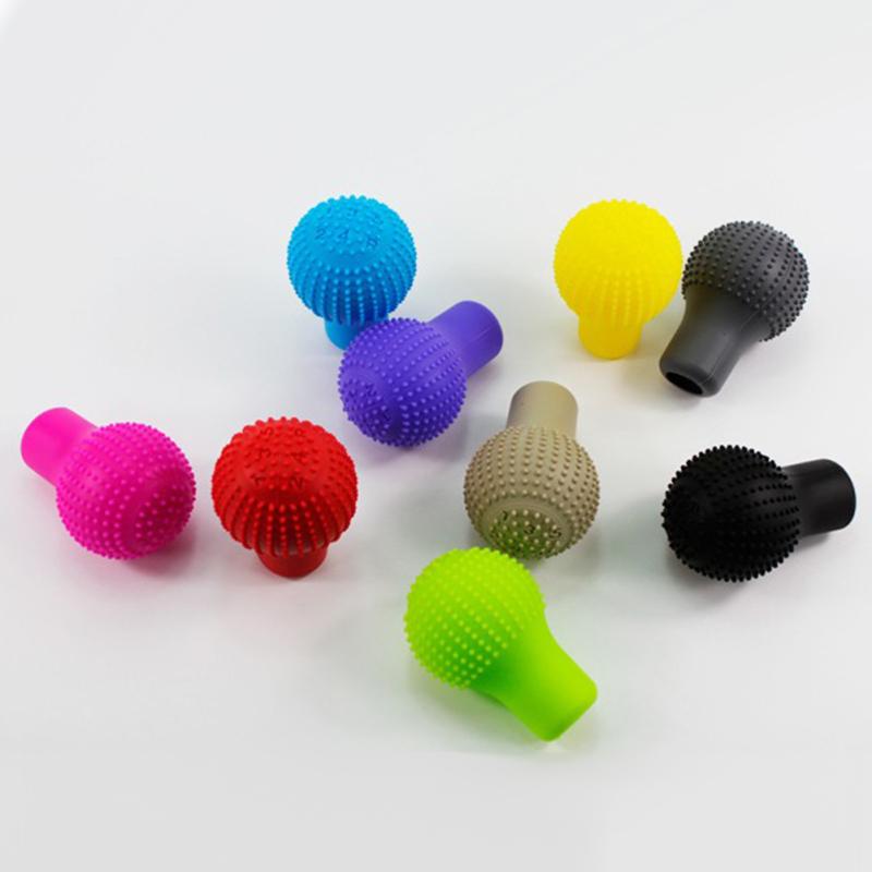 

Універсальна силіконова протиковзка накладка на ручку перемикання передач для автомобіля black чорний