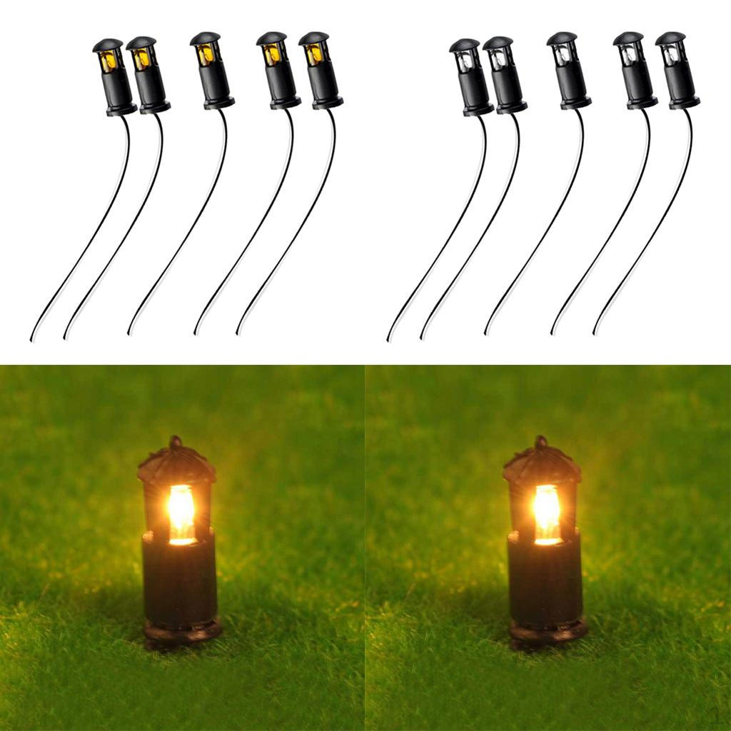 

DIY Table Model Lawn Train Railway Street Scenery Layouts