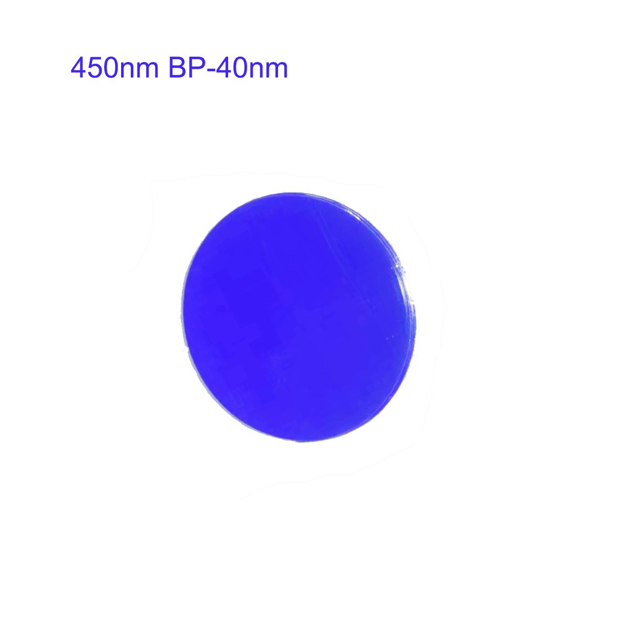 450NM Narrow Bandpass Filter Round Dia