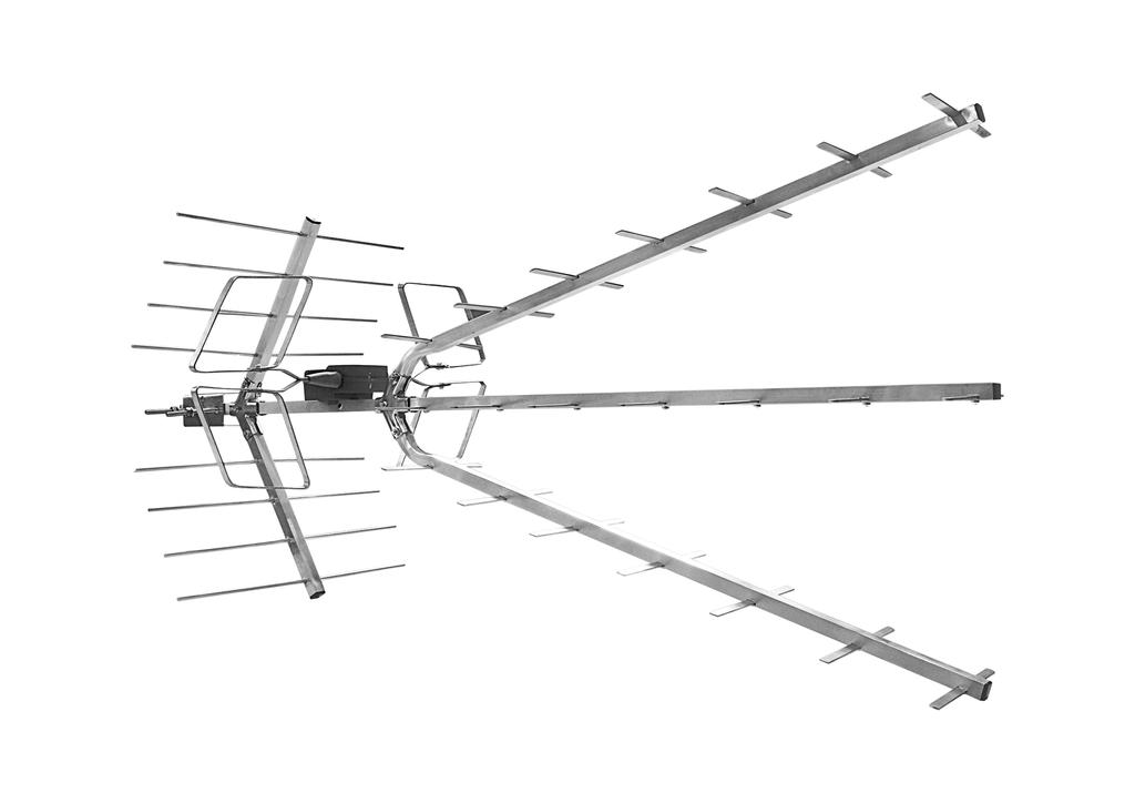 Active Directional Dvb-T Uhf Vhf Antenna 96Cm
