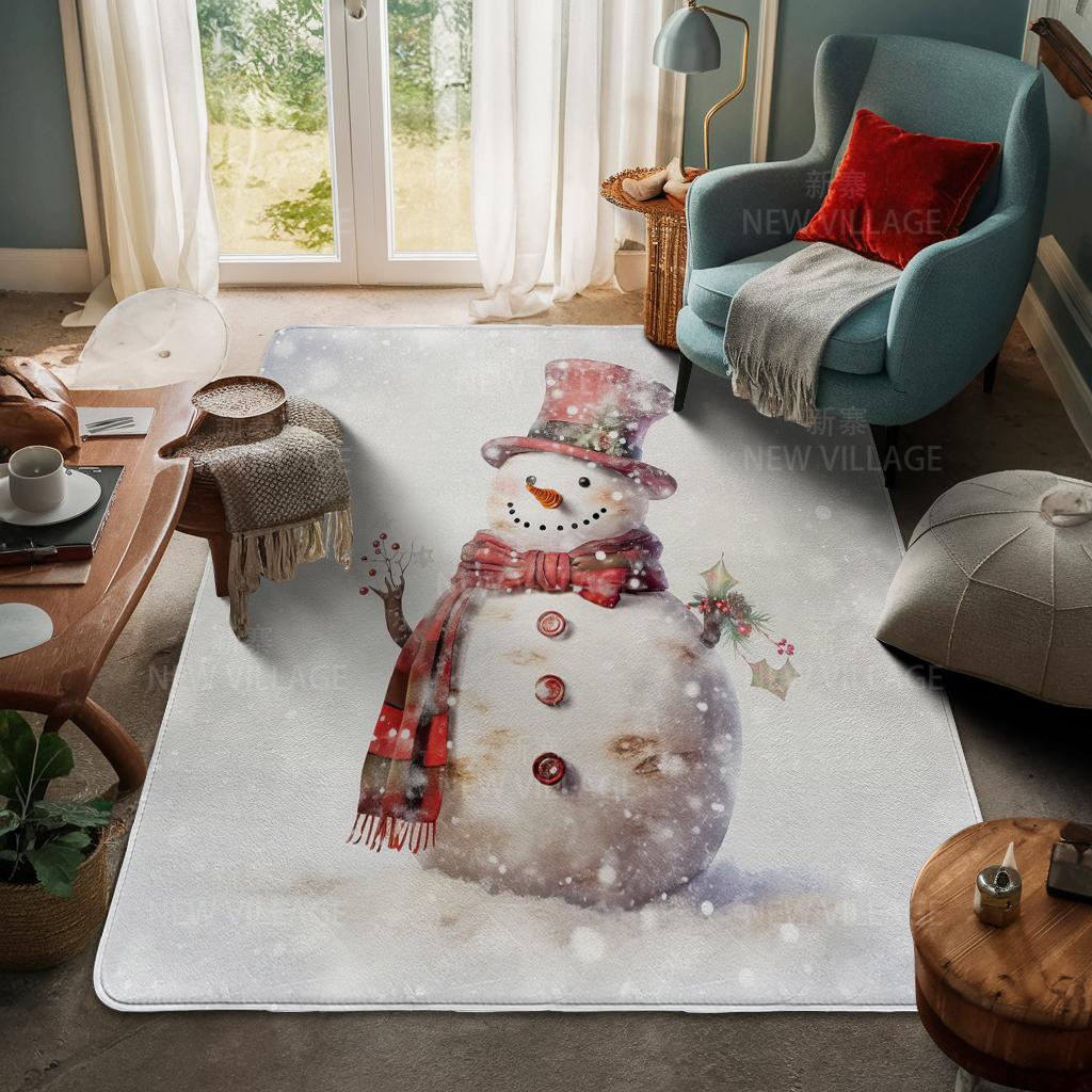 Koberec ke vchodu do domu Rohožka ke dveřím do domu Obývací pokoj Vana Koupelna Protiskluzové koberce s absorpcí vody vana Veselé Vánoce zima