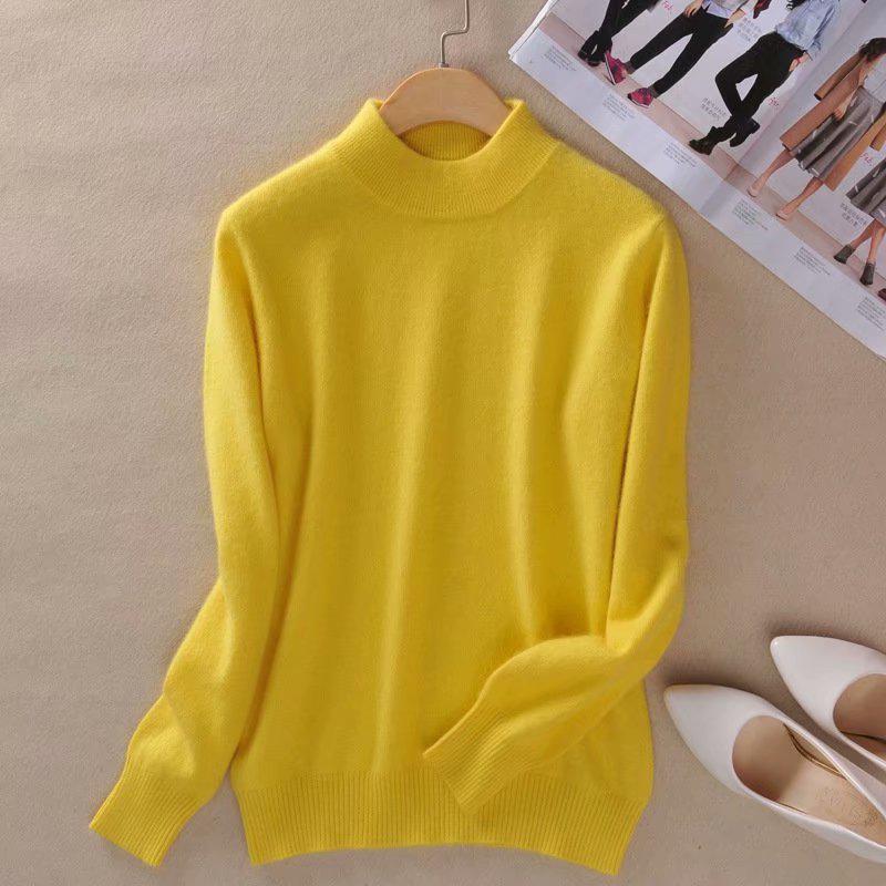 CANVAUS Dámské svetry Pulovry Svetr Dámské pulovry Pull Femme Rolák S-3XL