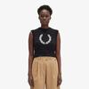 [Womens] Laurel Wreath Knit Vest - Black Afpf2438111-102