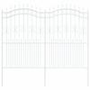 Garden Fence KAMPEN 240 X 228 Cm Mesh Powder Coated Steel