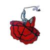 Acrylic Dancing Girl Hanging Decoration 2D Flat Stained Glass Dancer Indoor Outdoor Garden Yard Hanging Ornament