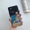 For Xiaomi 13 Lite 5G Case 2023 Luxury Black Dragon Painted Silicone Phone Cover for Xiaomi Mi 13 Lite 6.55'' Coque Capas 13Lite