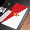 As Monaco Fc Crest Mouse pad Mouse pad, Gaming Mouse Pad, keyboard pad, Desk Decor for computer notebook Fan Gift Birthday Gift