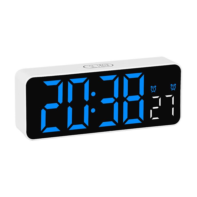 Minimalist Digital Alarm Clock With Temperature Display For Bedroom Decor