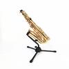 Saxophone Stand Foldable Portable Metal Sax Tripod Holder Saxophone Support Bracket Woodwind Musical Instrument Accessories