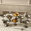 Stainless Steel Dessert Cup Cream Bowl Retro Ice