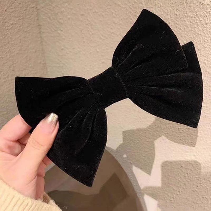 Velká mašle do vlasů Neklouzavá čelist na vlasy Silné držení svorek Módní vlasové doplňky pro ženy a dívky