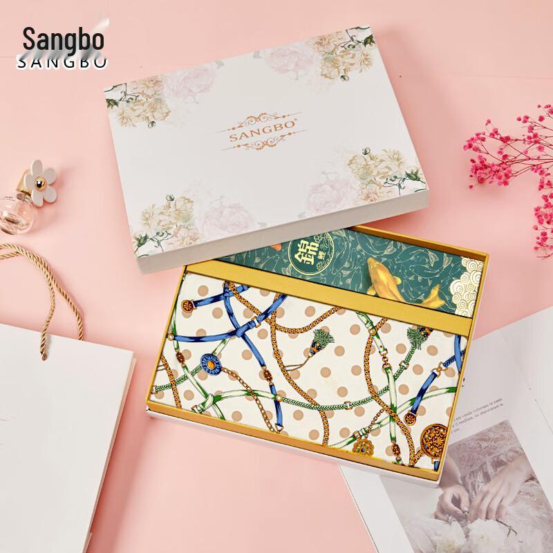 SANGBO 90x90cm Scarf & Color-Changing Umbrella Set