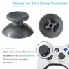 Ikpek 8 Pcs Replacement Thumbsticks for Xbox 360 Controller, Plastic Thumb Stick Joystick Grip Replacement for Xbox 360 Controller Accessories