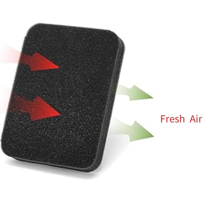 Compatible with Two Pack 17211-ZBH-W00 Air Filter Replace For Honda 17211-ZBH-W00 Fits Honda EB4000X EB5000XK3 EM5000SXK3 EM6500SXK2 GX270RT2