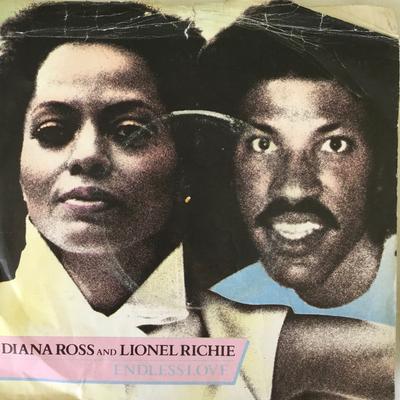 7inch Record DIANA ROSS & LIONEL RICHIE - Endless Love TMG1240 Motown 1981 UK Soul/Funk Used