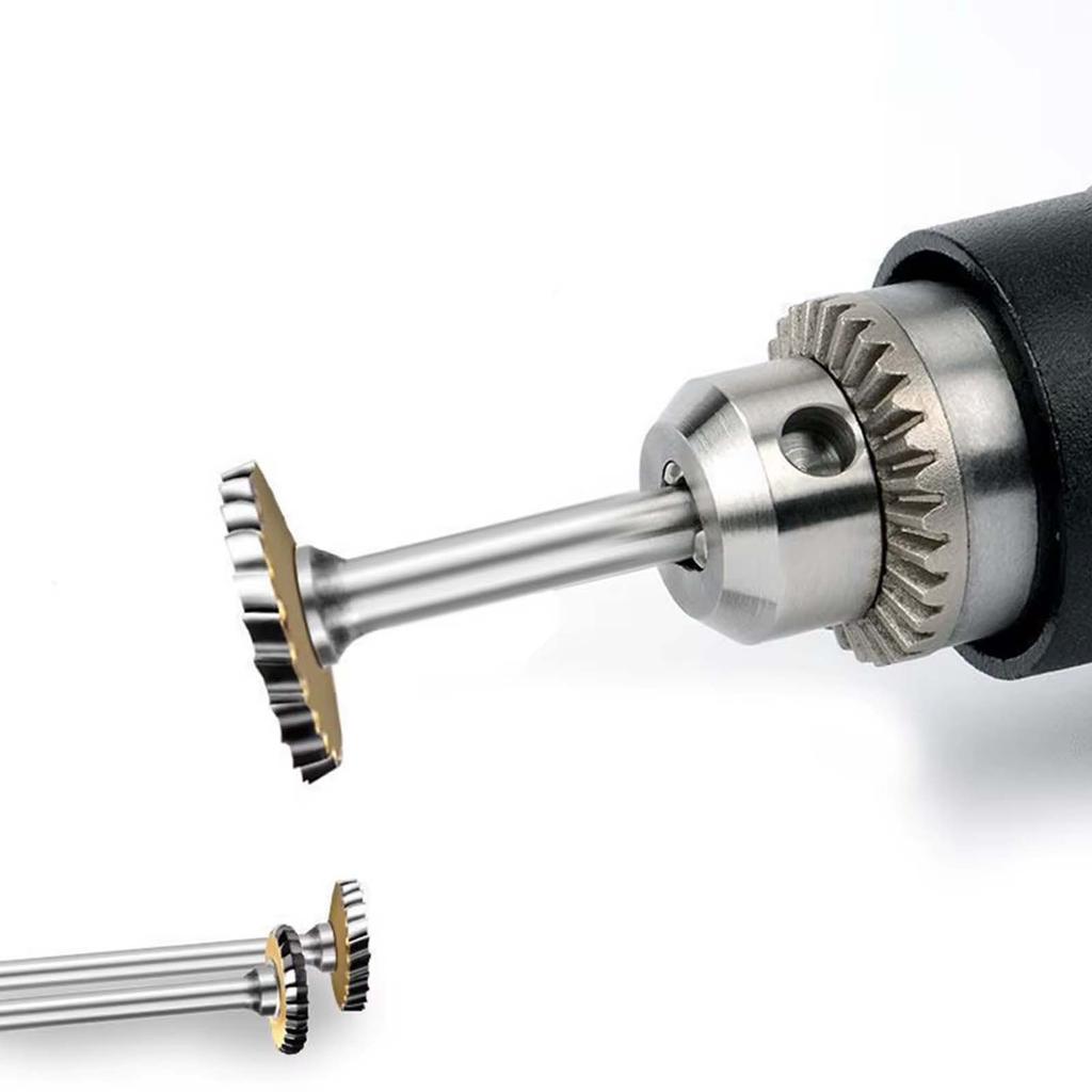 3mm T-type Tungsten Steel Rotary Files, Metal Milling Grinding Head for Electric Grinder