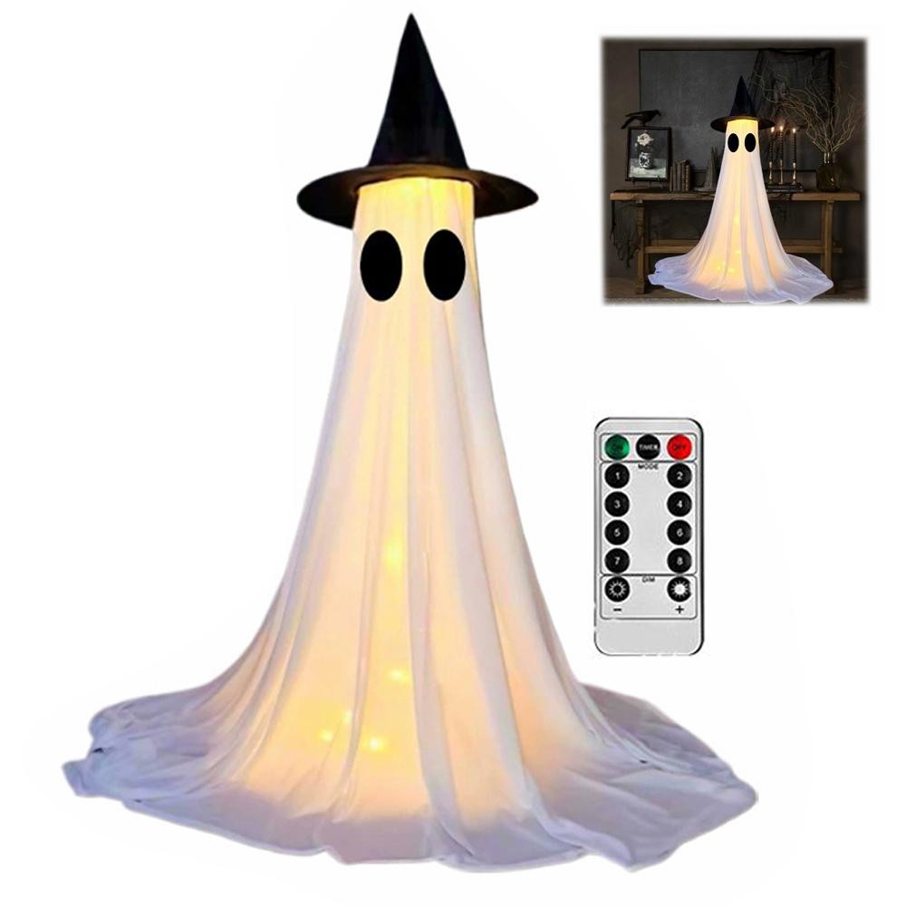 

Halloween Decorations Outdoor Ghost Ornaments Decorated Standing Ghost Front Porch Yard Halloween Decorations For Home