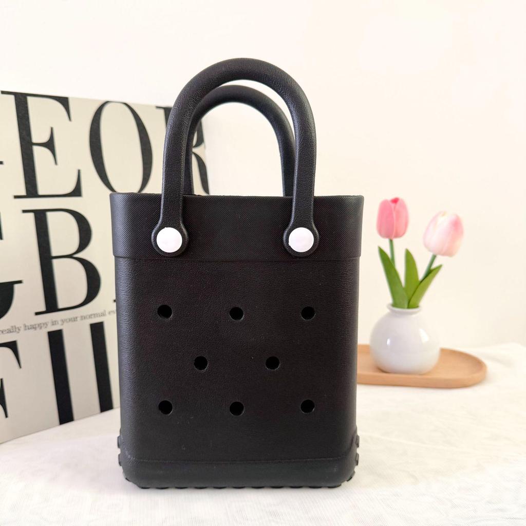 EVA Cartoon Waterproof Hole Bag: Summer DIY Mini Handbag