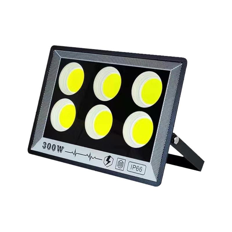 New Outdoor IP66Waterproof 800W LED Floodlight Outdoor Lighting Socket Powered Lighting Multi-power Die-cast Aluminum Floodlight