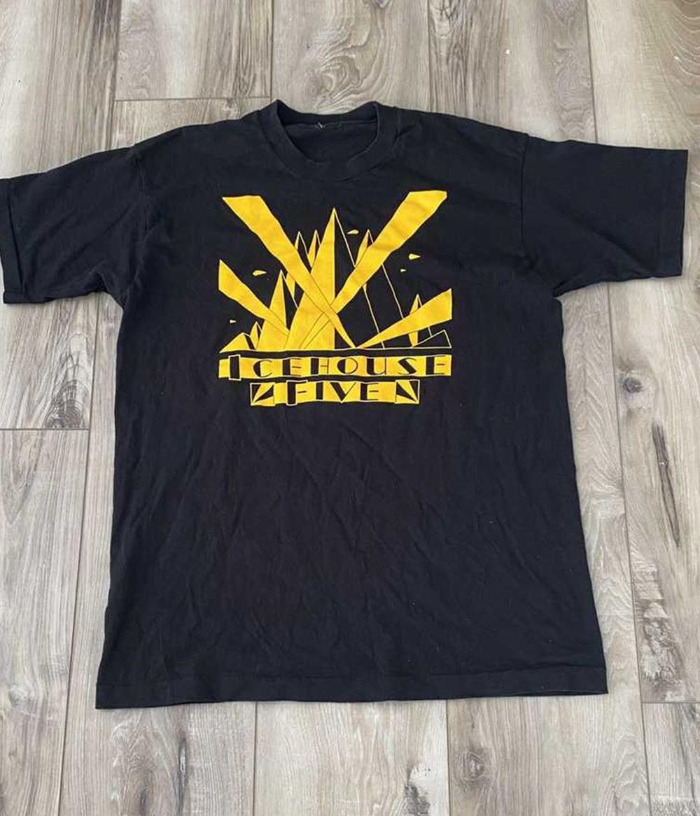 

Icehouse Five Band Country Music Unisex 100% Cotton T-Shirt SB214 M
