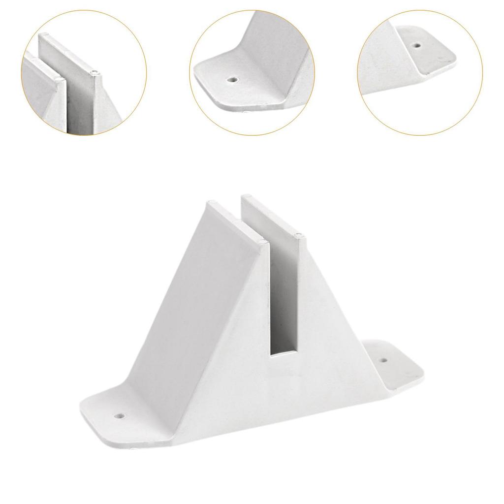 Dog Gate Panel Stand Triangular Reinforcement Pet Door Barrier Fitting for Puppy Fence Indoor Use