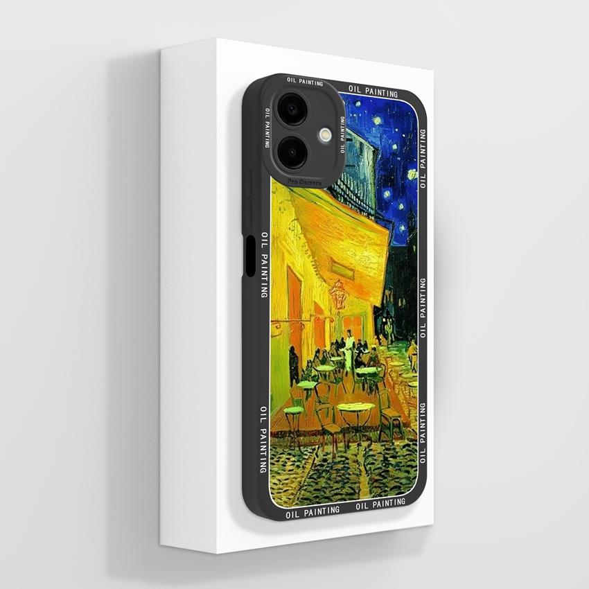 Sacs pour téléphone Pour Samsung A07 M07 F07 A17 M17 F17 M36 F36 M56 S26 Plus A25 Motifs Étiquette Mode Coque Arrière Souple en Silicone antichoc Pour Boîtier Samsung