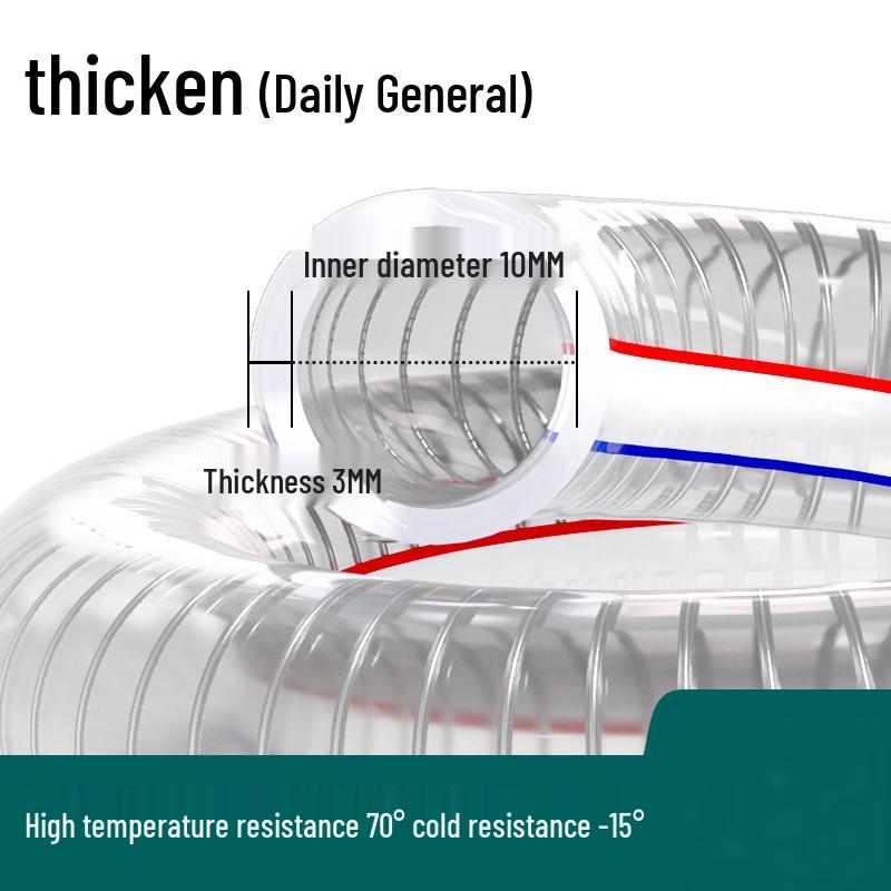 Xuan Yong Thickened Anti-Freeze PVC Steel Wire Water Hose