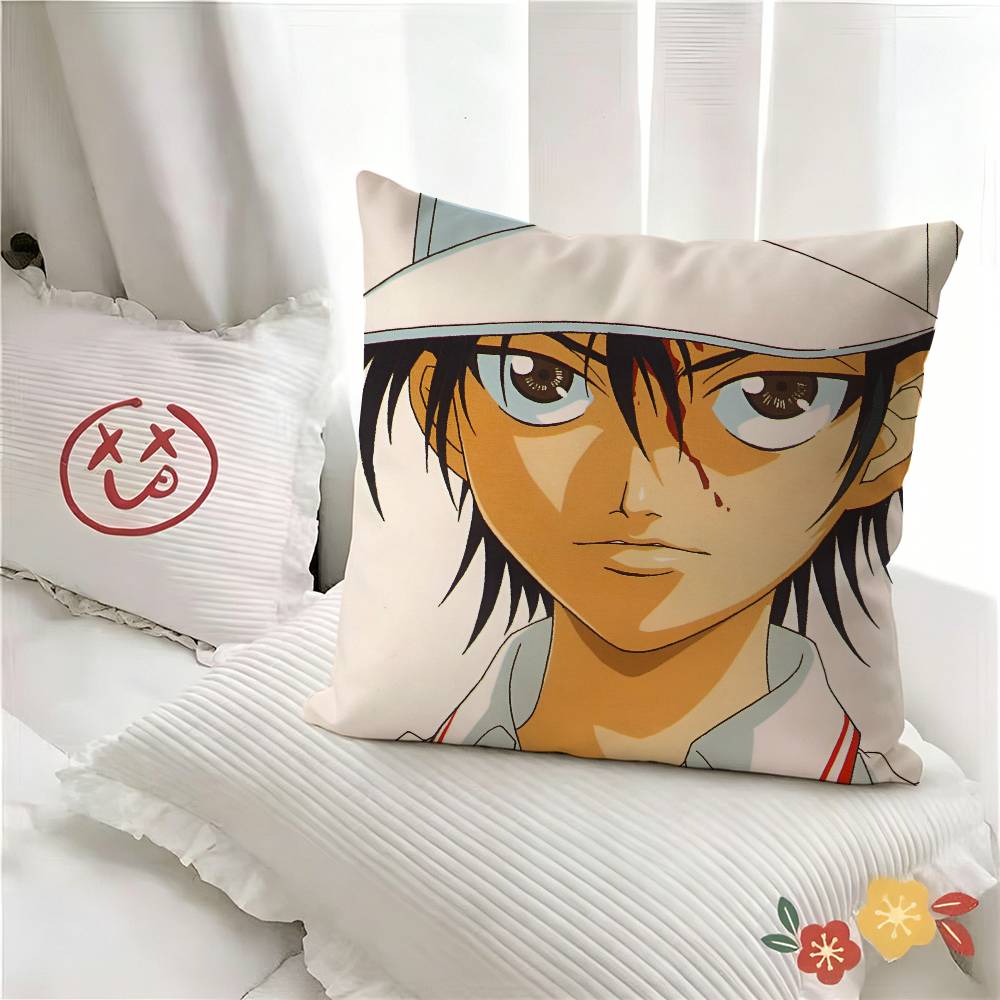 Federa Cuscino Anime Ryoma Echizen Moda Quadrata Federa Cuscino Camera da Letto Divano Stanza Decorazione Ins Tempo Libero