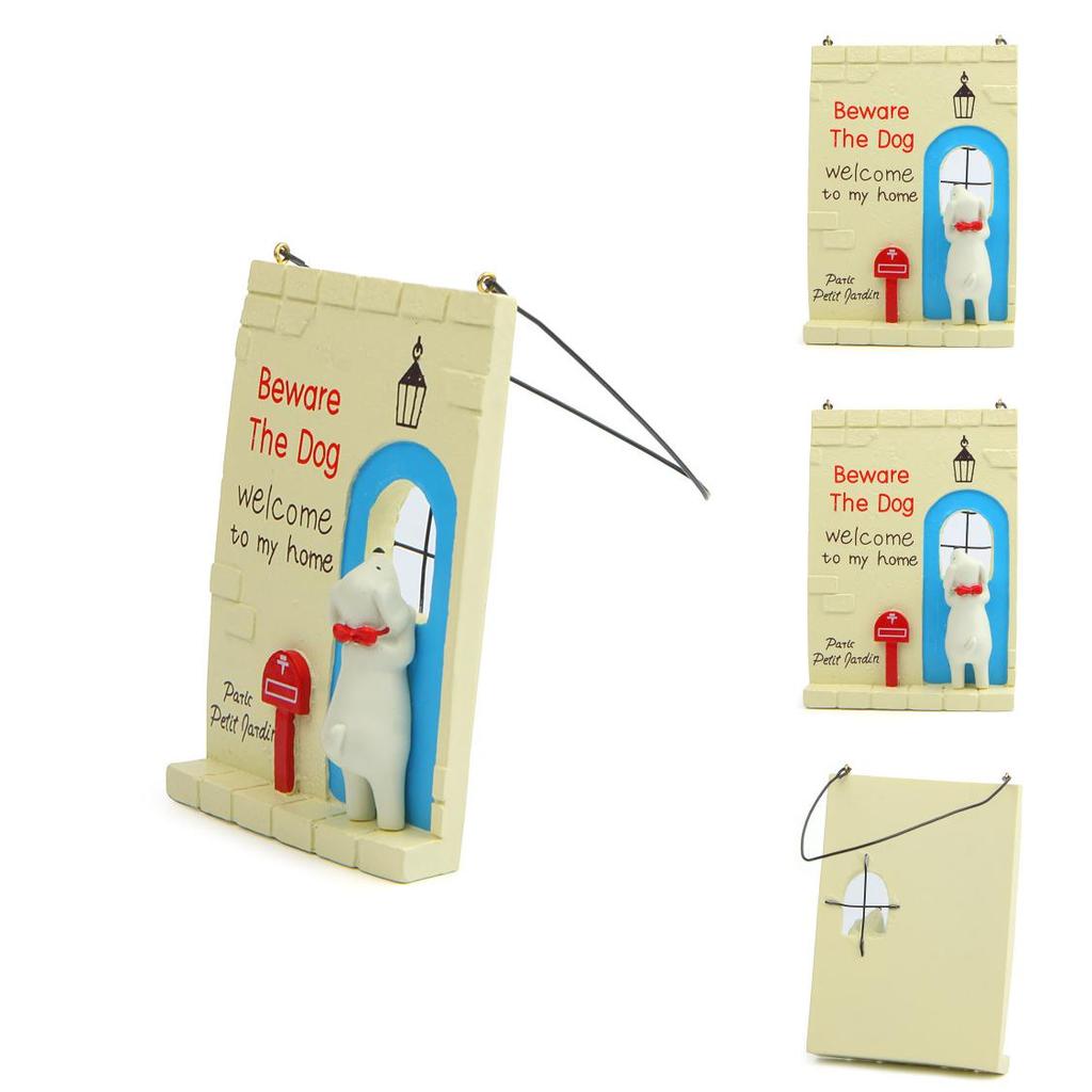 Resin Ornament Little Dog Lying On The Windowsill For Garden Decor And Succulent Plants