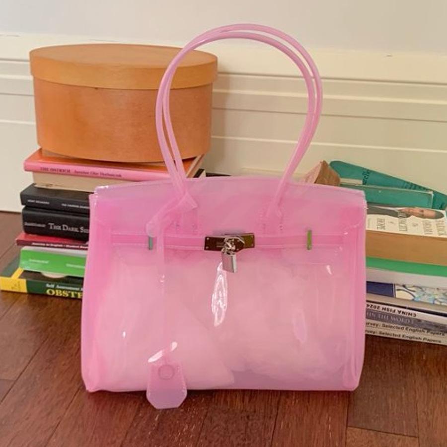 Borsa Jelly, Borsa Kelly, Nuova Borsa Tote da Pendolare, Borsa a Spalla Singola Crossbody per Donna