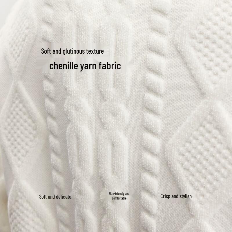 JACK&JONES Men's 2025 Loose Fit Round Neck Knit Sweater