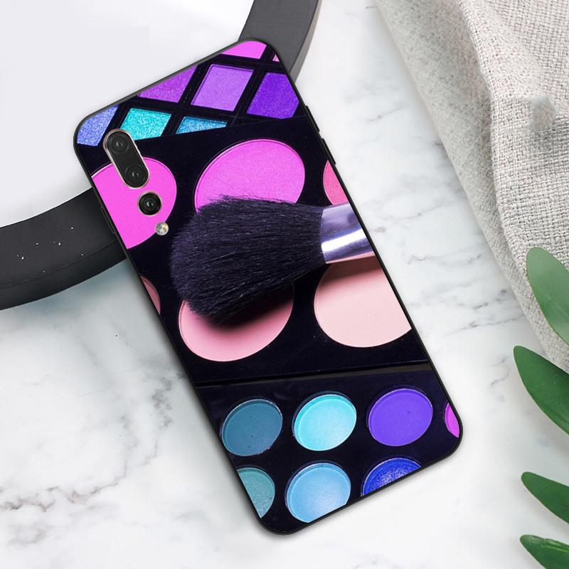 Makeup Eyeshadow Palette Case For Huawei Nova Y73 Y72 Y70 Y90 Y60 Y61 Y91 12s 12i 11i 8i 9 10 SE P40 Lite P60 P30 Pro