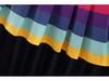 Stylish Infant Girls' Summer Dress: Lapel, Striped, Pleated Skirt for Ages 1-3