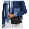 Coach Umhängetasche 19 Buchstaben-Logo Leder Bowlingtasche Damen Handtaschen Schwarz CT776-JIBLK