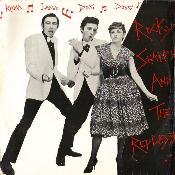 

7inch Record ROCKY SHARPE THE REPLAYS Rama Lama Ding Dong CHIS104 Chiswick Record 1978 UK Rock Used