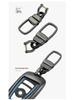 Cabron Universal Zinc Alloy Keychain with Small Horseshoe Buckle, Ideal for All Key Bags