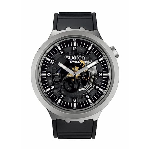[Swatch] Watch DARK IRONY BIG BOLD IRONY SB07S105 Black
