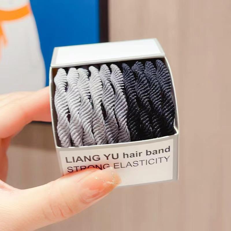 Candy Color Elastic Hair Bands for Women's High Elastic Hair Circle Rope Hair Accessories Headwear Headdress