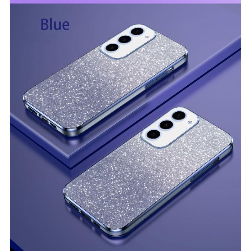 

Electroplating Flash Powder Is Suitable for Samsung S23 Ultra Anti Fall NOTE20 Anti-fall TPU Samsung S20FE Lens Precision Hole Samsung S23ultra